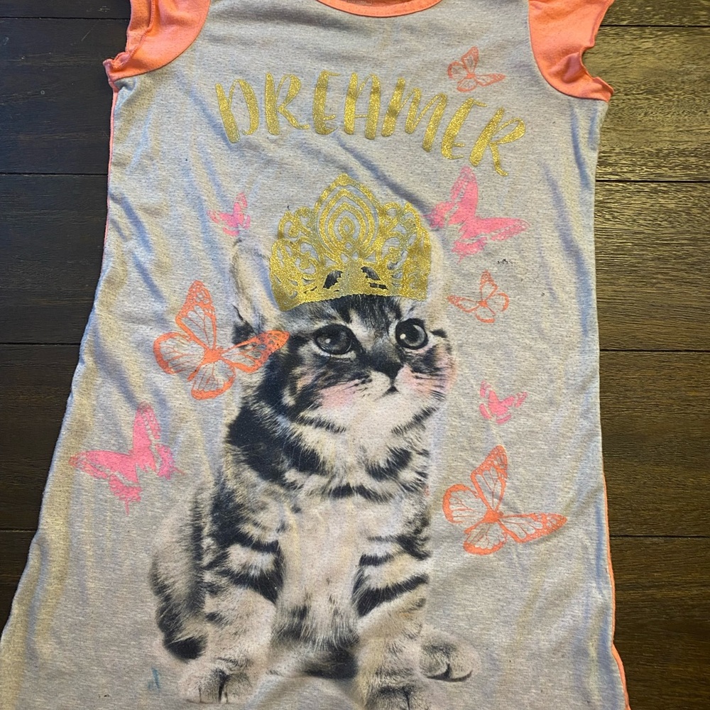Cat night gown